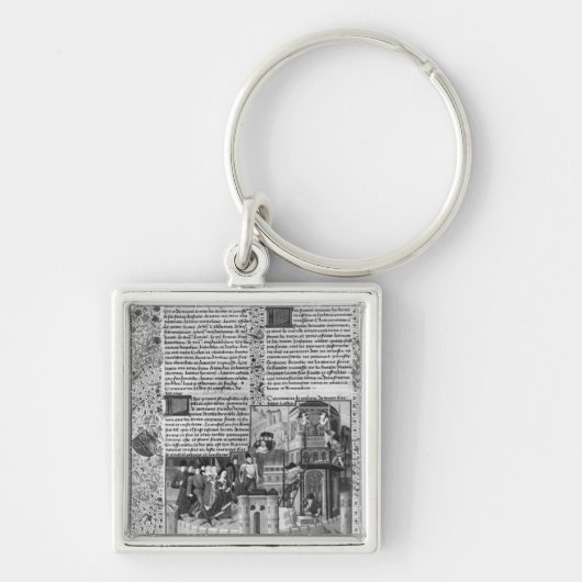 Priam, welches die Rekonstruktion von Troja Schlüsselanhänger (Vorne)