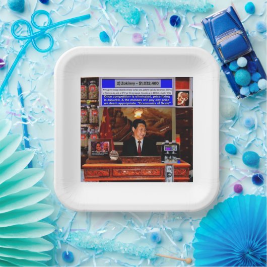 price fixing pappteller (Party)