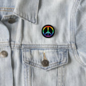 Price Peace Symbol lgbt lgbtq schwuler Regenbogen  Button (Beispiel)