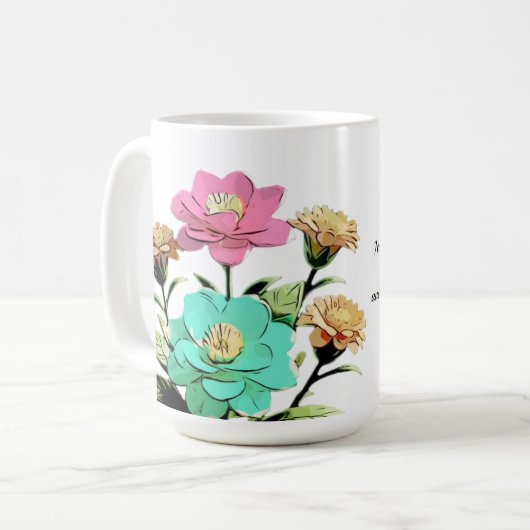 Priceless Motto Kaffeetasse (Vorderseite Links)