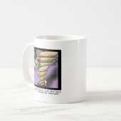 Pricey Himmlisch Treppe Funny Kaffeetasse (Vorderseite Links)