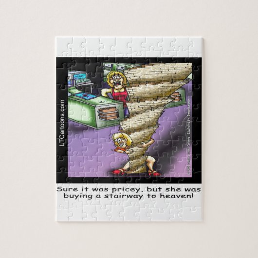 Pricey Himmlisch Treppe Funny Puzzle (Vertikal)