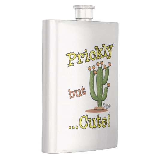 prickelig, aber Niedlich Flachmann (Rechts)