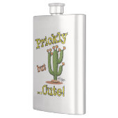 prickelig, aber Niedlich Flachmann (Links)