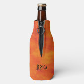 prickelig, aber Niedlich Flaschenkühler (Flasche Rückseite)