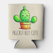 Prickeln, aber niedlich dosenkühler (Vorderseite)