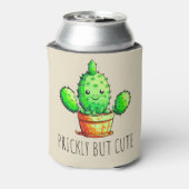 Prickeln, aber niedlich dosenkühler (Kanne Rückseite)