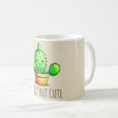 Prickeln, aber niedlich kaffeetasse (VorderseiteRechts)