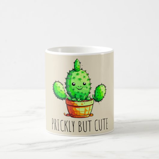 Prickeln, aber niedlich kaffeetasse (Mittel)