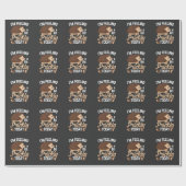 Prickeln-Igel-Lover-Wald-Fans Geschenkpapier (Flach)