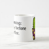 Prickeln vor Kaffee - Kaffee Tasse (Mittel)