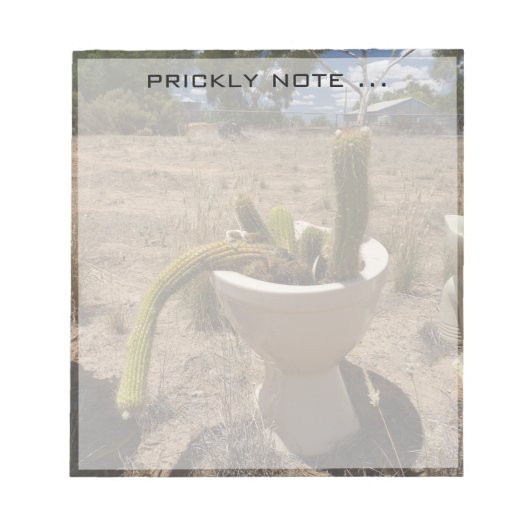 prickelnde Note Notizblock (Vorderseite)