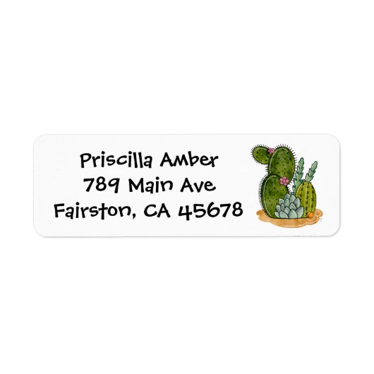 Prickle Pflanze (Vorne)