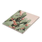 Prickley Birnen-Kaktus Fliese (Seite)