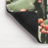 Prickley Birnen-Kaktus Mousepad (Ecke)
