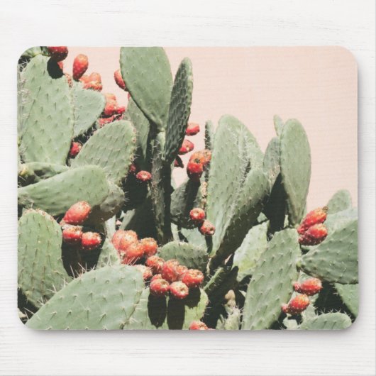 Prickley Birnen-Kaktus Mousepad (Vorne)