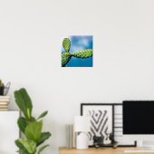 Prickley Cactus Poster (Heimbüro)