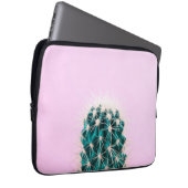 Prickley Kaktus auf Rosa Laptopschutzhülle (Vorne Rechts)