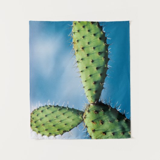 Prickley Kaktus Wandteppich (Vorderseite)
