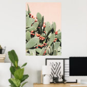 Prickley Pear Cactus Poster (Heimbüro)