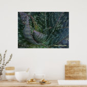 Prickly Aloe Vera Poster (Küche)