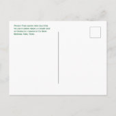 Prickly Birne, Blossom, Sierra del Carmen, Big Ben Postkarte (Rückseite)