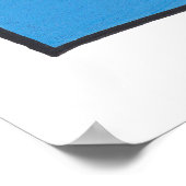 Prickly Birne, drei Kakteen, sonderbar zeichnend Poster (Ecke)