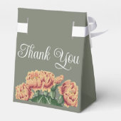 Prickly Birne Wüste Cactus Blume Hochzeit Geschenkschachtel (Rückseite)