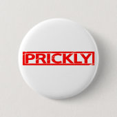 Prickly-Briefmarke Button (Vorderseite)
