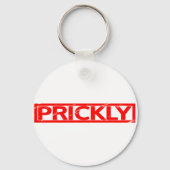Prickly-Briefmarke Schlüsselanhänger (Rückseite)