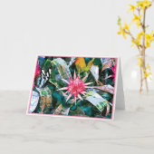 Prickly Bromie Karte (Gelbe Blume)