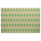 Prickly Green Cactus Blume Cacti Topted Pflanze Stoff (Fat Quarter (45,7 x 55,9 cm))