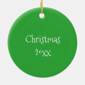 Prickly Green Cactus Blume gepotted Pflanze Garden Keramikornament (Hinten)