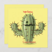 Prickly Irate Cactus Thunder_Cove Einladung (Vorne/Hinten)