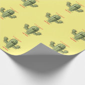 Prickly Irate Cactus Thunder_Cove Geschenkpapier (Ecke)