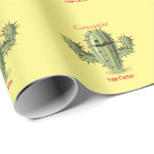 Prickly Irate Cactus Thunder_Cove Geschenkpapier (Rolleneckpunkt)