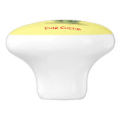 Prickly Irate Cactus Thunder_Cove Keramikknauf (Seitenansicht)