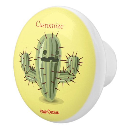 Prickly Irate Cactus Thunder_Cove Keramikknauf (Rechts)