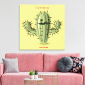 Prickly Irate Cactus Thunder_Cove Leinwanddruck (Insitu (Wohnzimmer))