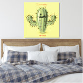 Prickly Irate Cactus Thunder_Cove Leinwanddruck (Insitu (Schlafzimmer))
