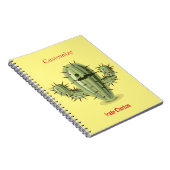 Prickly Irate Cactus Thunder_Cove Notizblock (Rechte Seite)