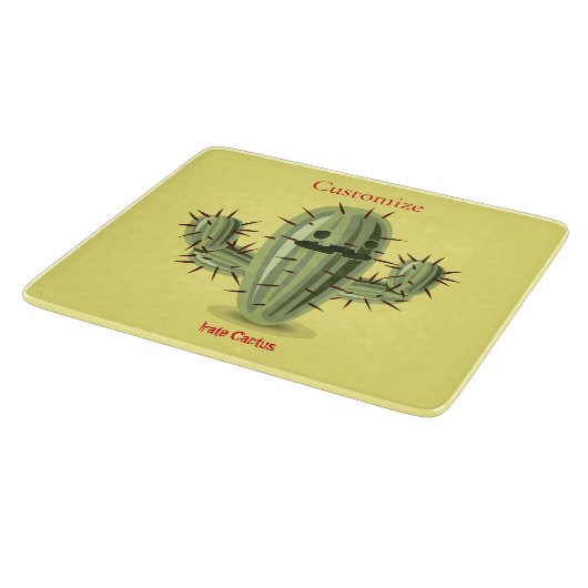 Prickly Irate Cactus Thunder_Cove Schneidebrett (Ecke)