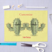 Prickly Irate Cactus Thunder_Cove Seidenpapier (Handwerk)