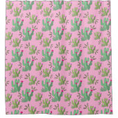 Prickly Paradise Duschvorhang (Vorderseite)