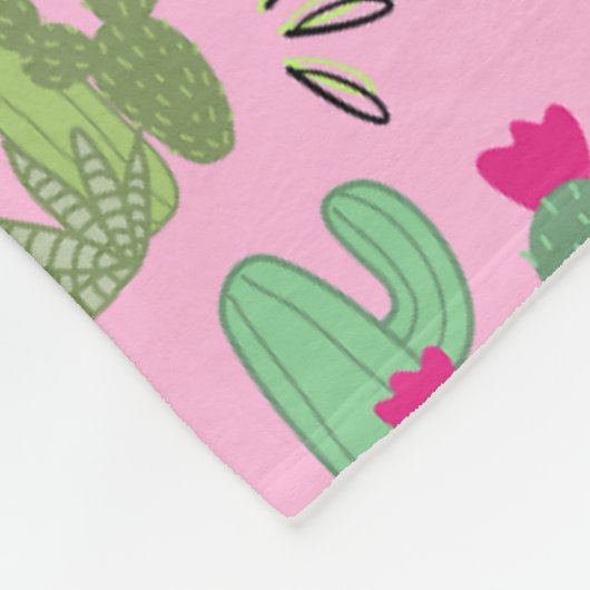 Prickly Paradise Fleecedecke (Ecke)