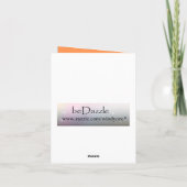 Prickly Pear Cacti Cactus Sunset Greeting Card Karte (Rückseite)