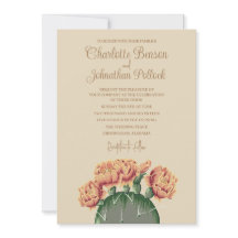 Prickly Pear Cactus Blume Elegante Cactus Wedding