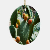 Prickly Pear Cactus Fruit Keramik Ornament (Rechts)