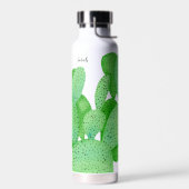 Prickly Pear Cactus Script Personalisiert Trinkflasche (Links)