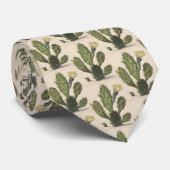 Prickly Pear Cactus Tie Krawatte (Gerollt)